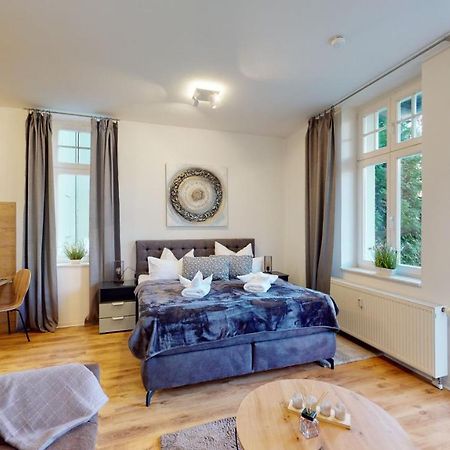 SweetHome - Business-Apartment mit Kueche und Terrasse, NETFLIX, Stellplatz Magdeburg Exterior foto